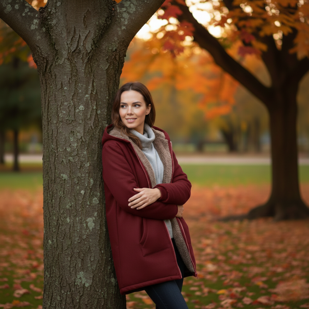 Angela™ - Huva Vinterjacka