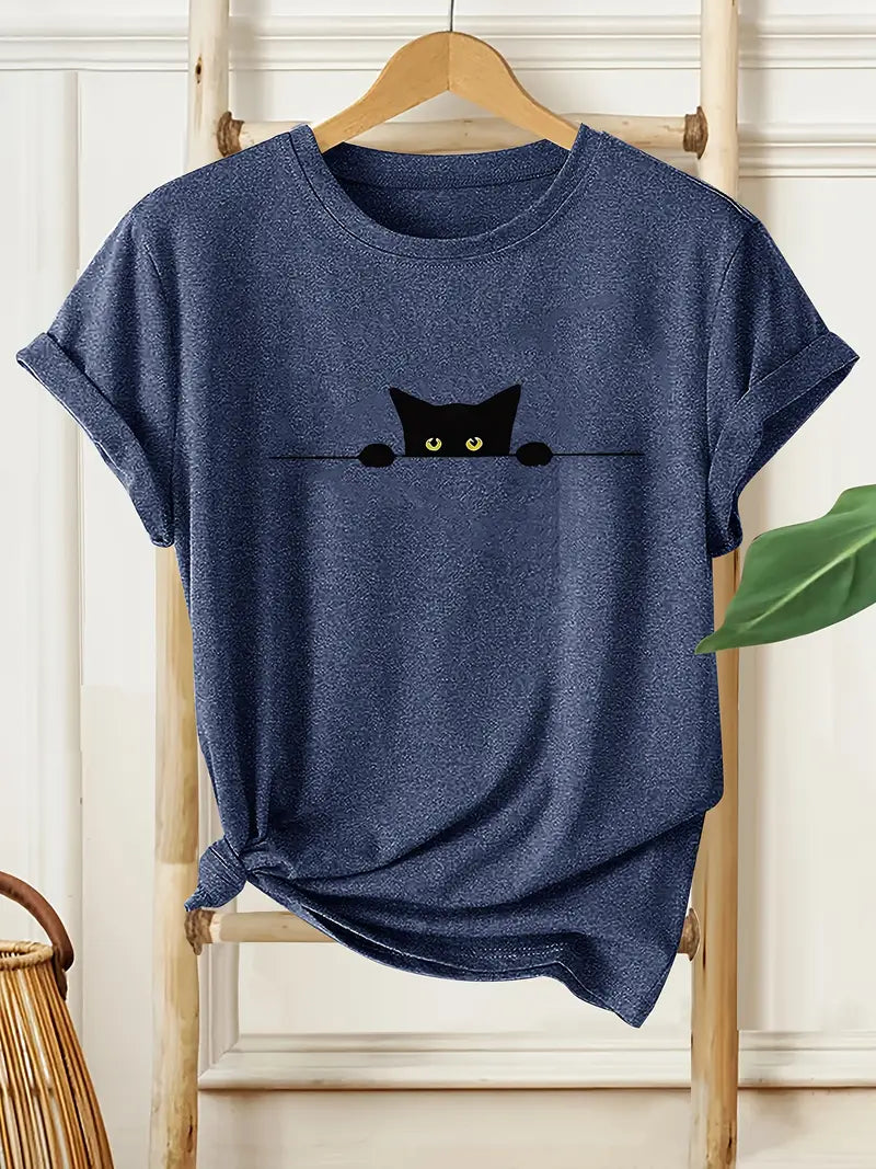 Söt Katt T-shirt | Tillsammans mot Diabetes