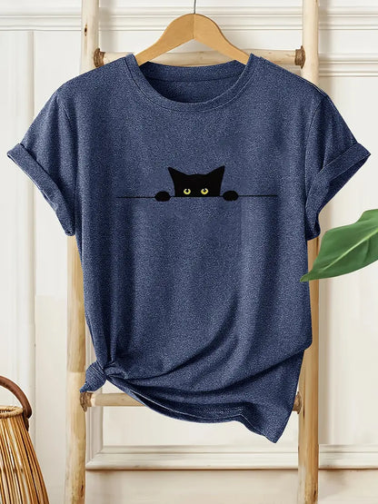 Söt Katt T-shirt | Tillsammans mot Diabetes