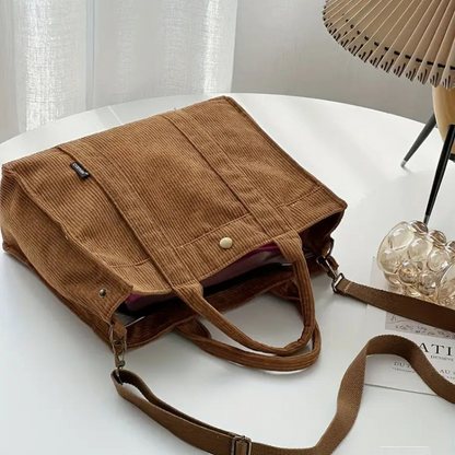 Phoebe™ – Corduroy Crossbody-väska