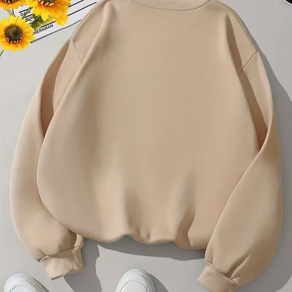 Varm Crewneck Tröja | Tillsammans mot bröstcancer