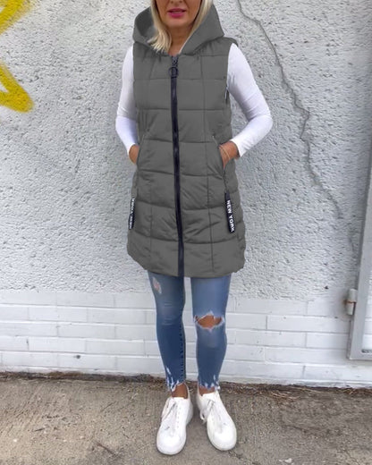 Mette™ – Lång Puffer­väst