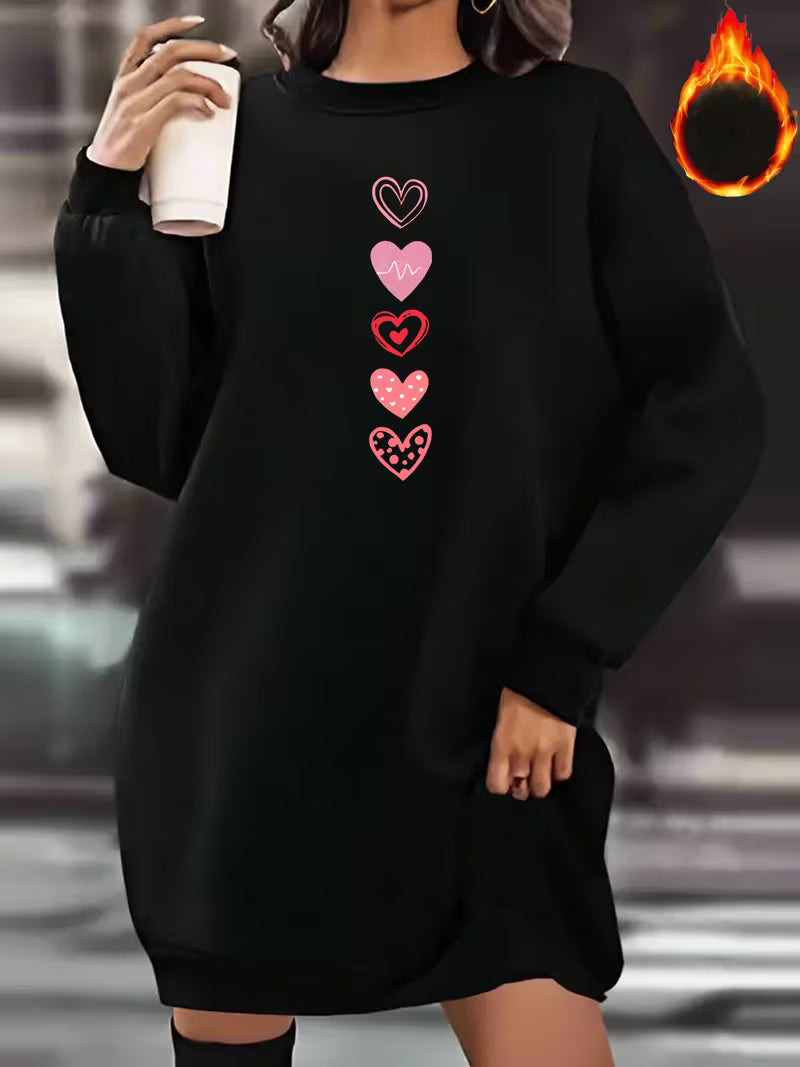 Varm Sweatshirtklänning | Tillsammans mot Bröstcancer