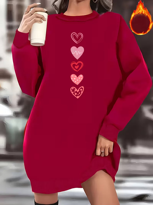 Varm Sweatshirtklänning | Tillsammans mot Bröstcancer