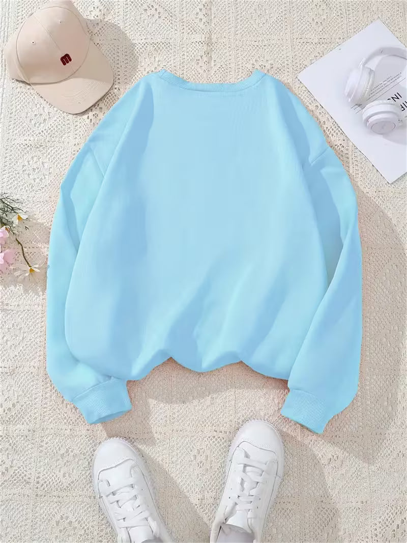 Strasshjärta Sweatshirt | Tillsammans mot Diabetes