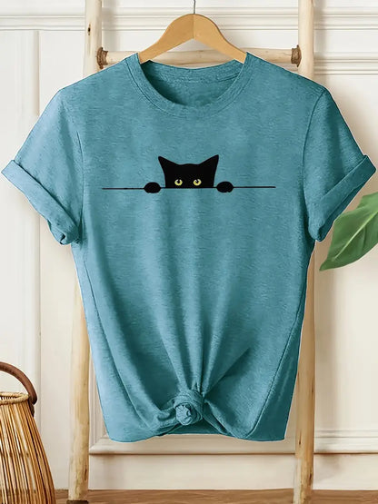 Söt Katt T-shirt | Tillsammans mot Diabetes