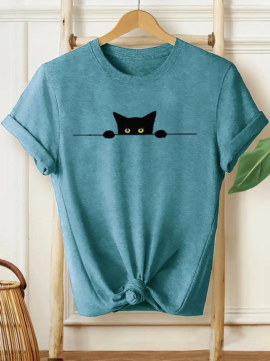 Söt Katt T-shirt | Tillsammans mot Diabetes