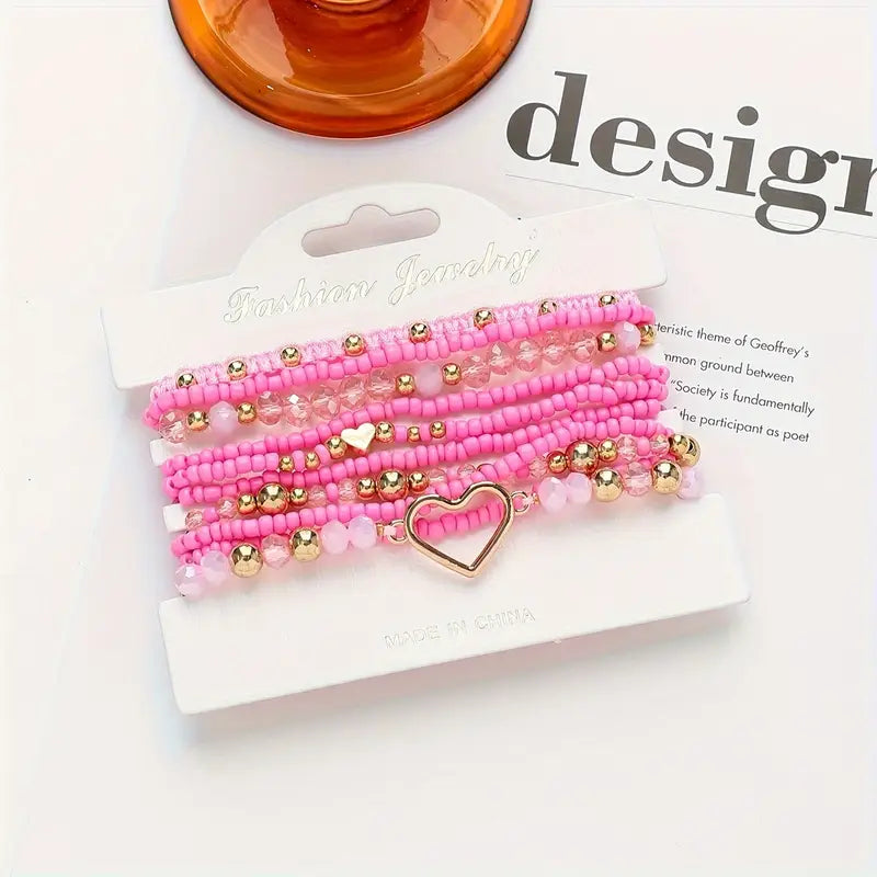 Flätat Pärlset | Tillsammans mot Bröstcancer