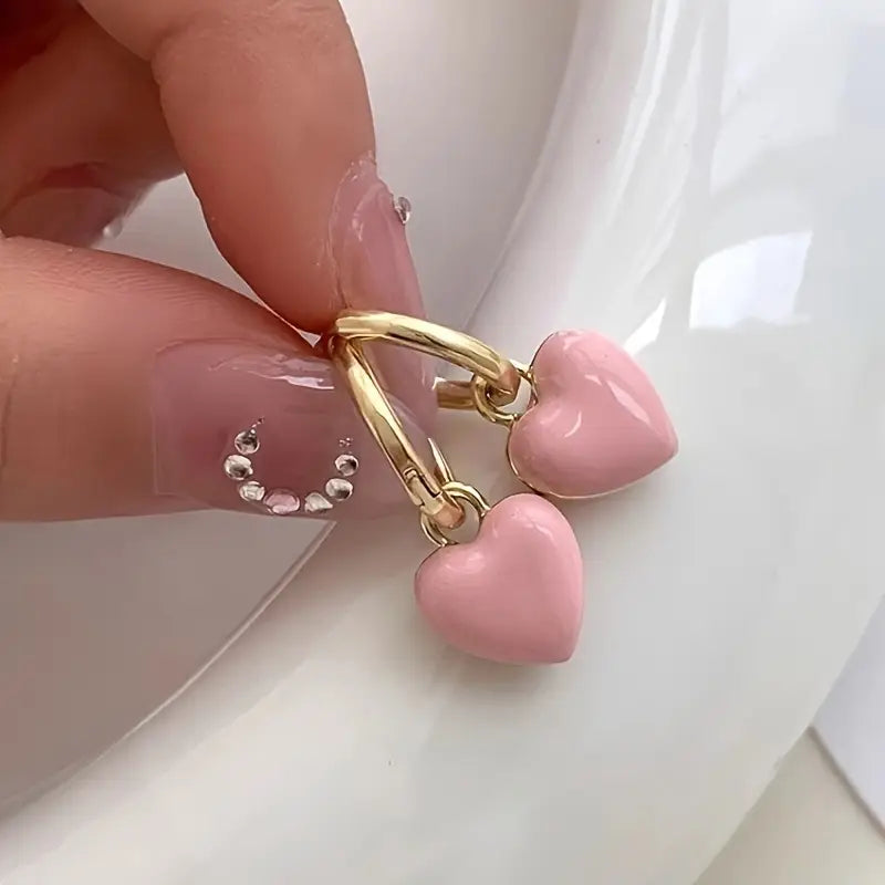 Örhängen med varm glans | Tillsammans mot bröstcancer