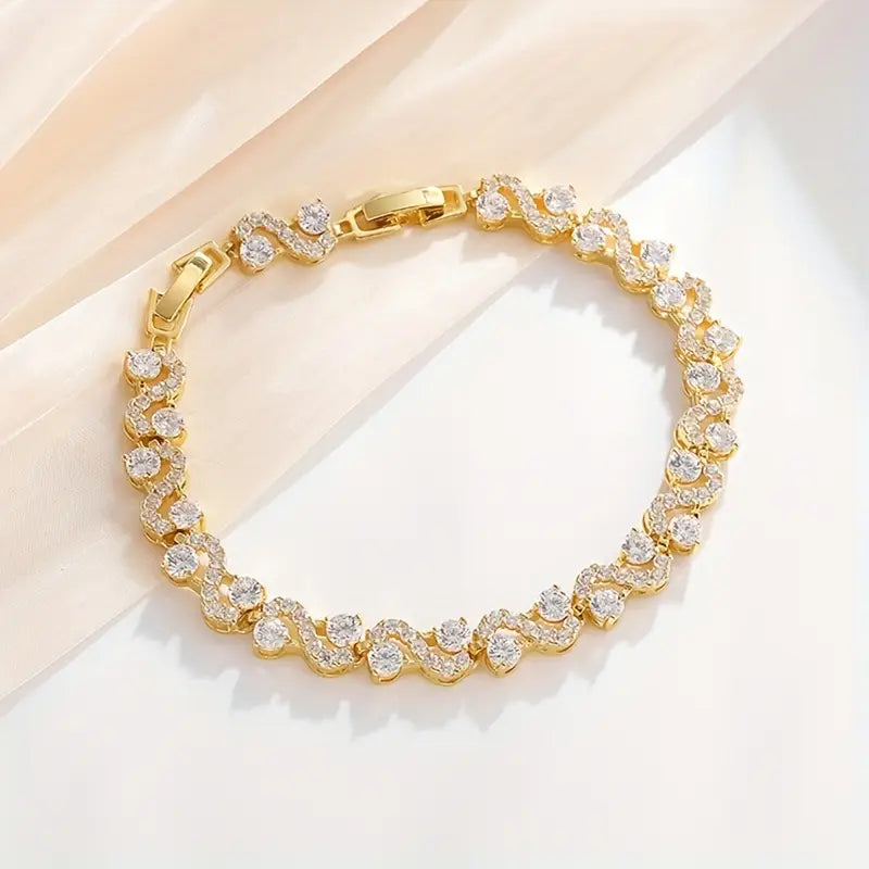 Blå Kristall Armband | Tillsammans mot Diabetes