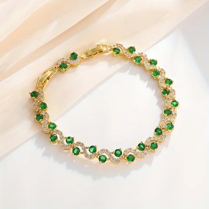 Blå Kristall Armband | Tillsammans mot Diabetes