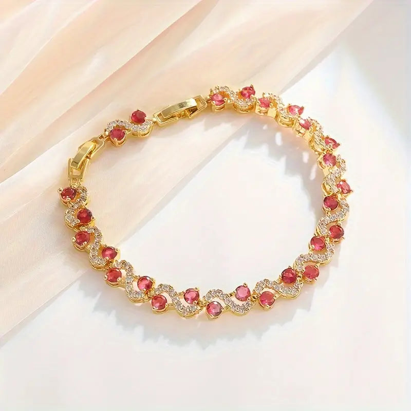 Blå Kristall Armband | Tillsammans mot Diabetes