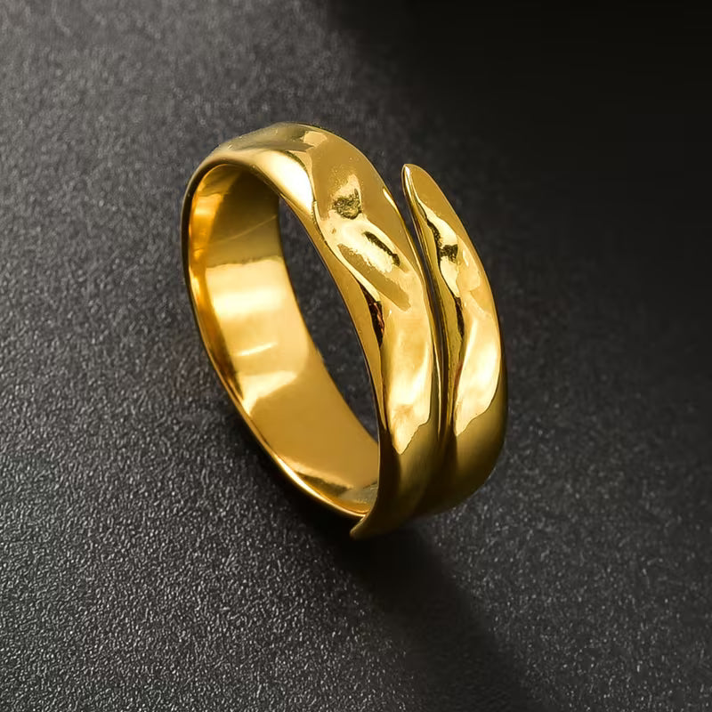 Minimalistisk Geometrisk Ring | Tillsammans mot Bröstcancer