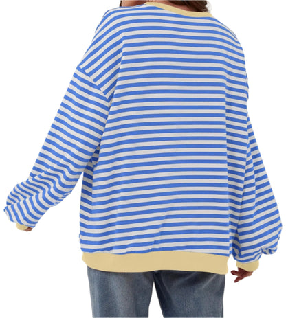 Zara™ - Randig Sweatshirt