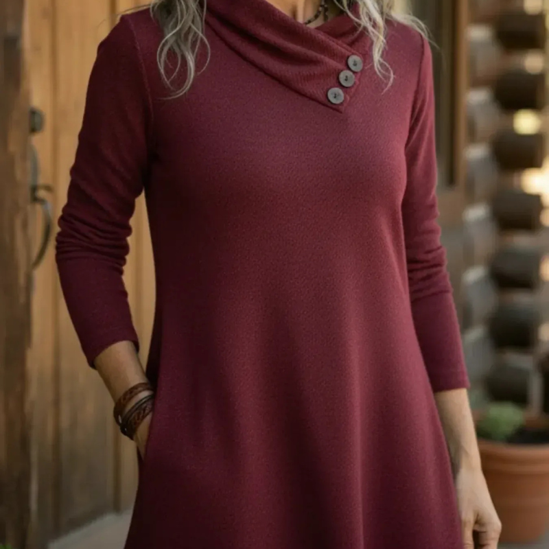 Amelia™- Casual Stickad Tröja