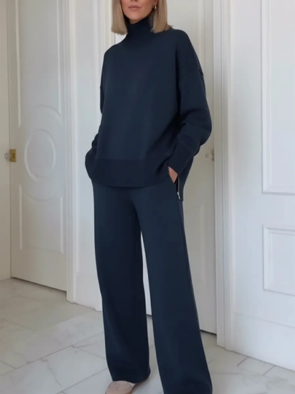 Irene™ - Hög hals Tröja Set