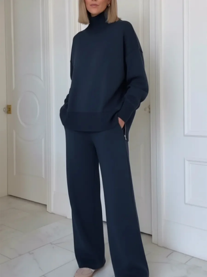 Irene™ - Hög hals Tröja Set