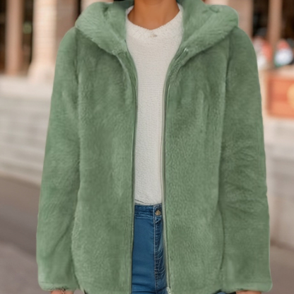 Elin™ – Fleece Hoodiejacka