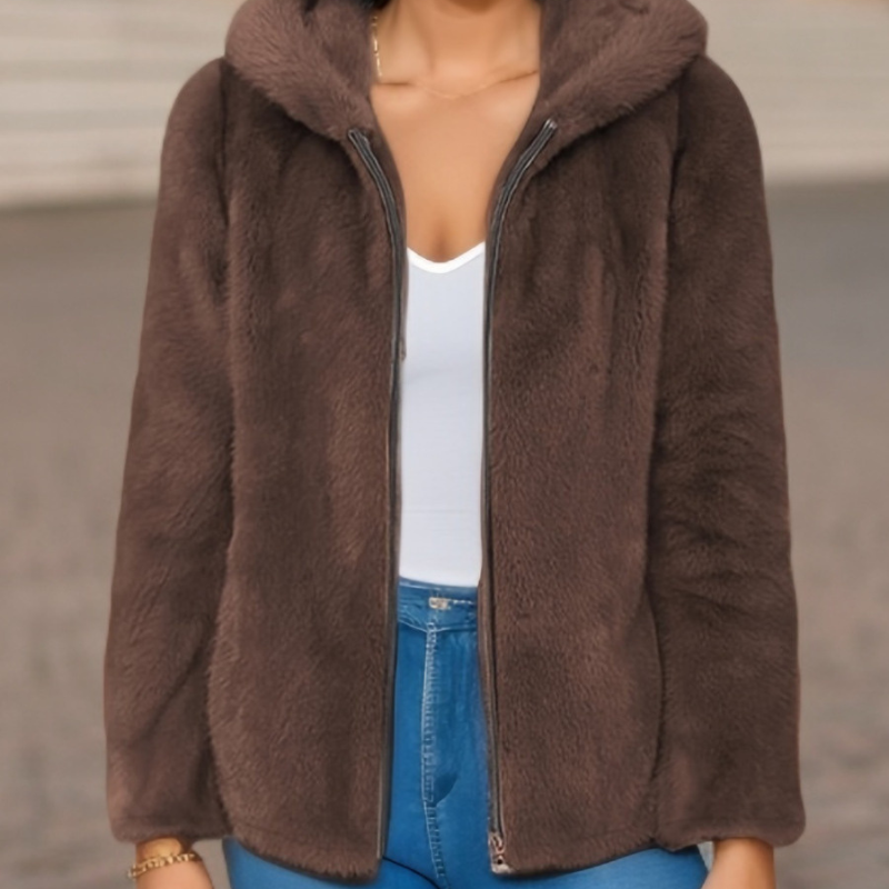 Elin™ – Fleece Hoodiejacka