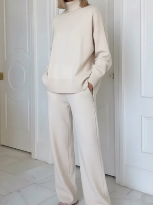 Irene™ - Hög hals Tröja Set