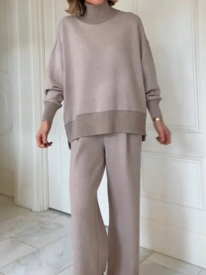 Irene™ - Hög hals Tröja Set