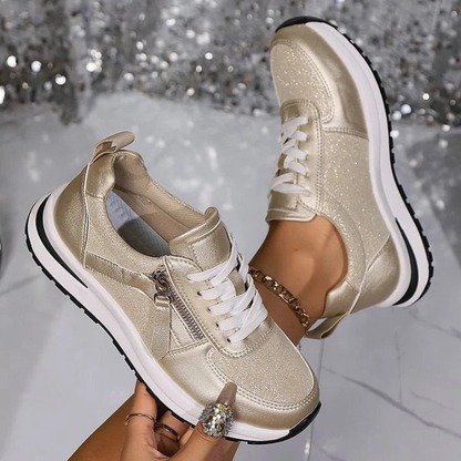 Olivia™- Sportiga Låga Sneakers
