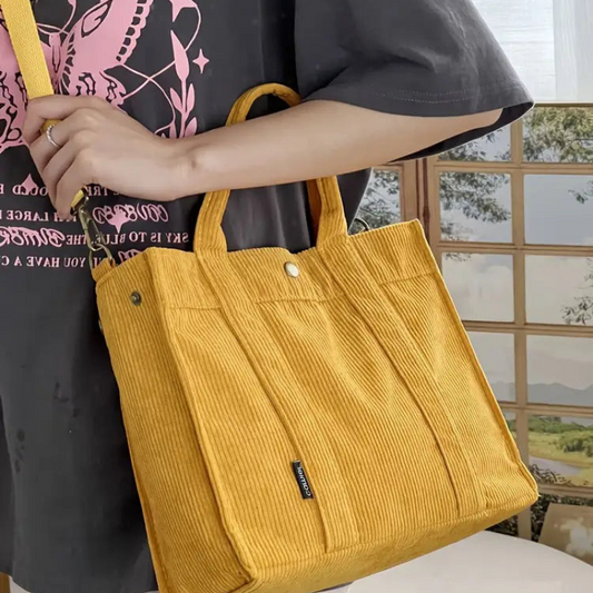 Phoebe™ – Corduroy Crossbody-väska