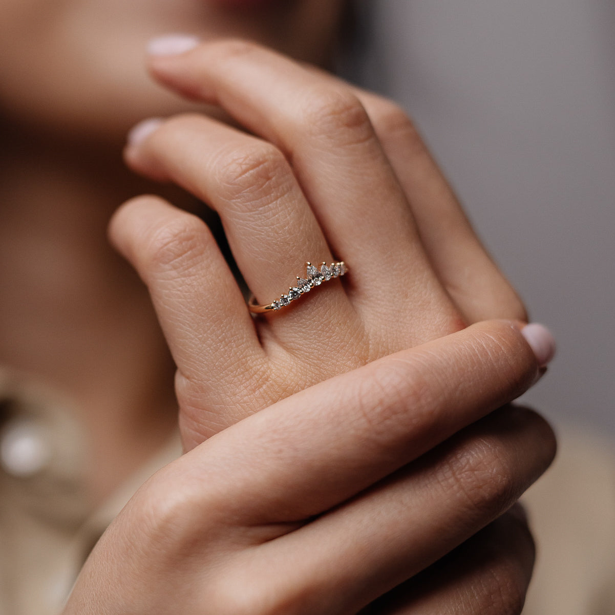 Kronaccent Kopparring | Tillsammans mot Bröstcancer