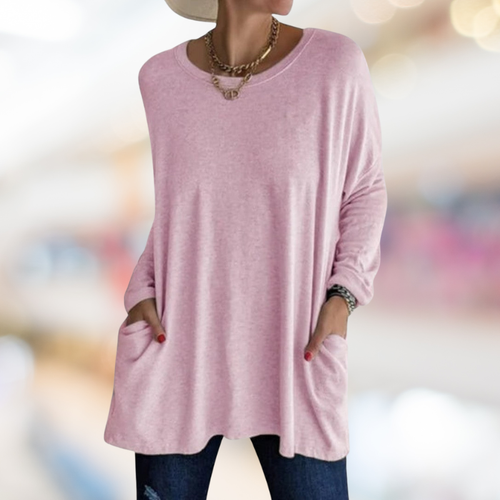 Mabel™ – Fickförsedd Lång Top