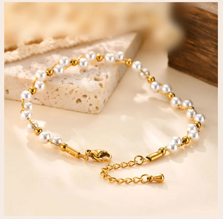 Kloverkedja Blomarmband | Tillsammans mot Bröstcancer