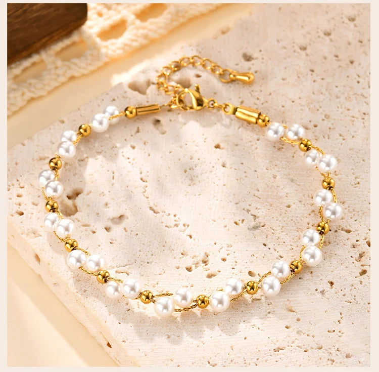 Kloverkedja Blomarmband | Tillsammans mot Bröstcancer