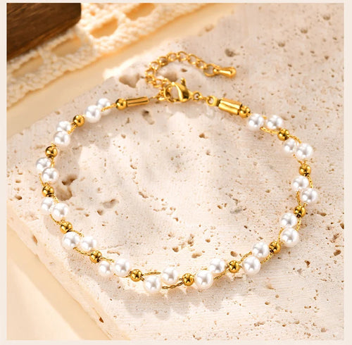 Kloverkedja Blomarmband | Tillsammans mot Bröstcancer