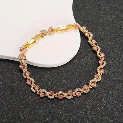 Blå Kristall Armband | Tillsammans mot Diabetes