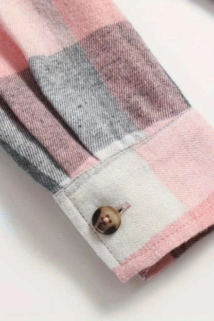 Candice™ - Vardaglig Rutig Skjorta