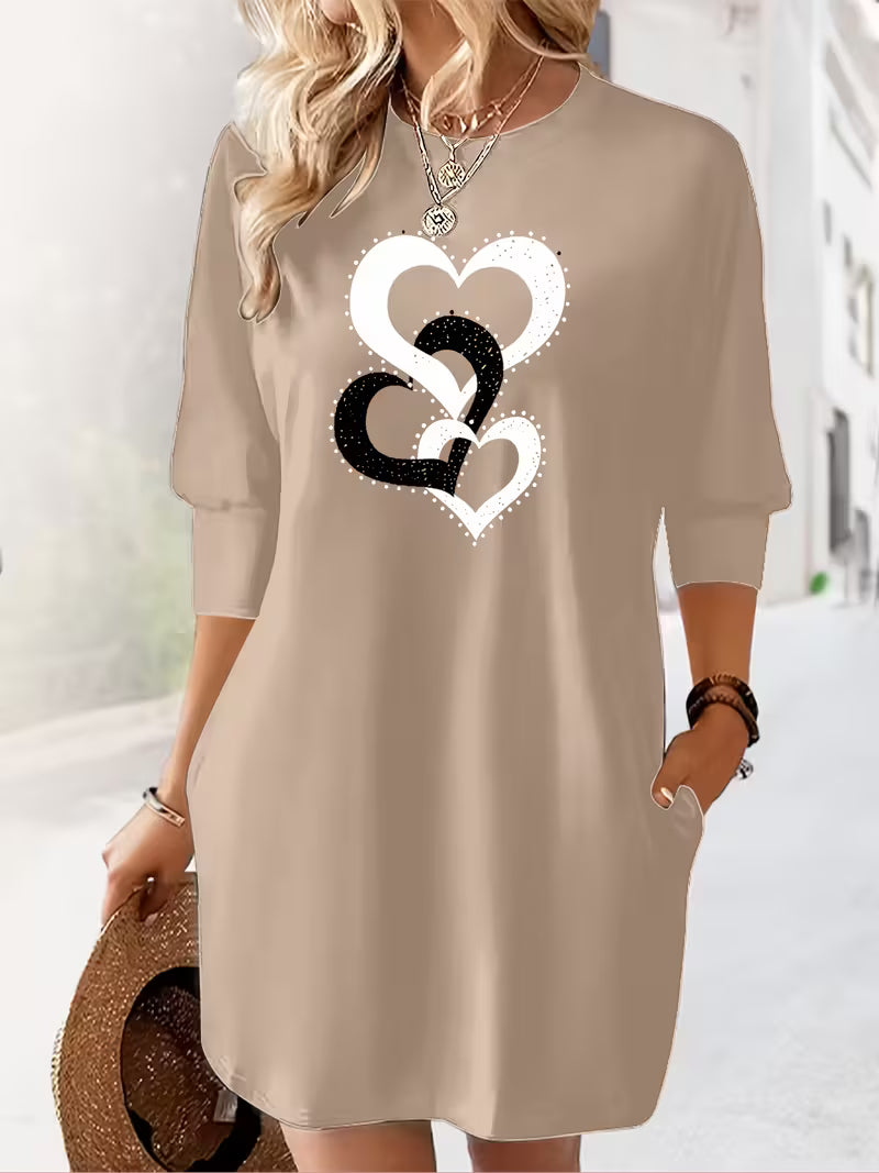 Hjärttryckt Klänning | Tillsammans mot Bröstcancer