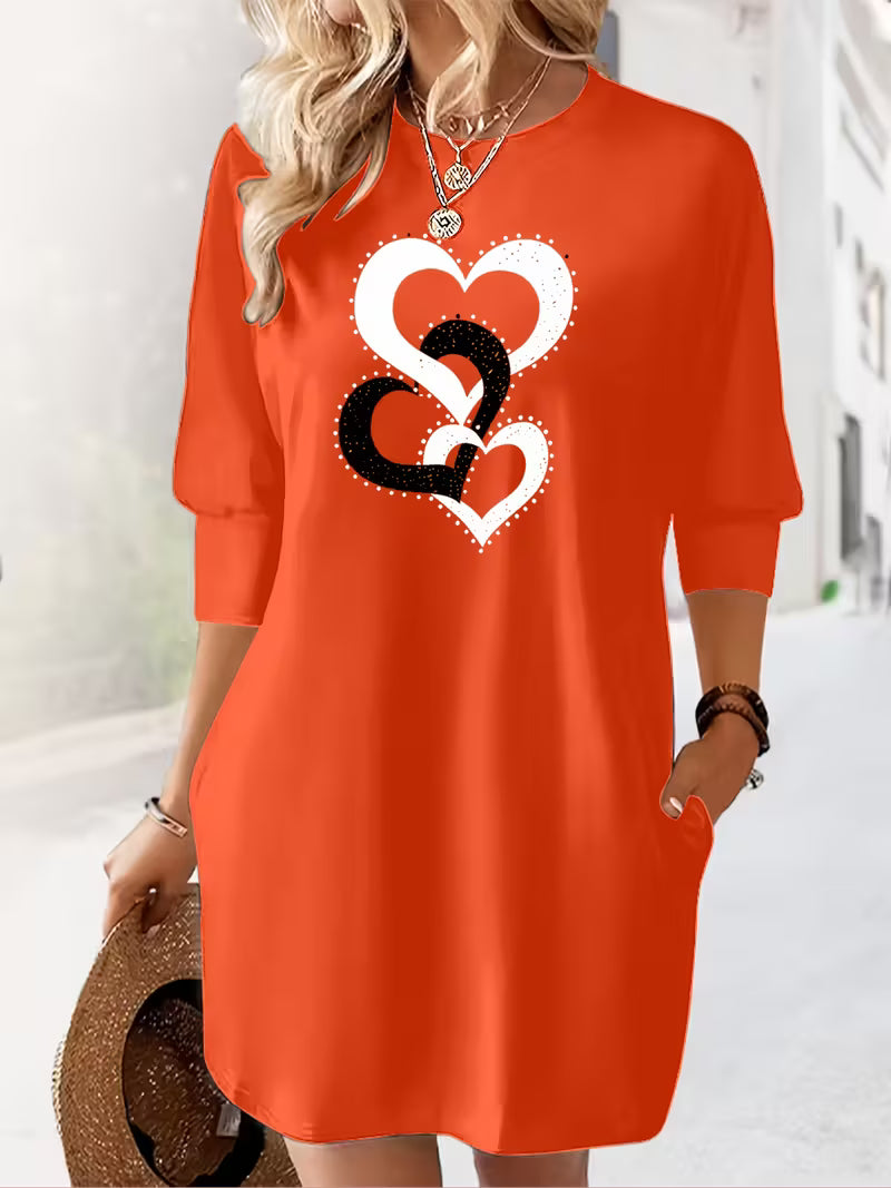 Hjärttryckt Klänning | Tillsammans mot Bröstcancer