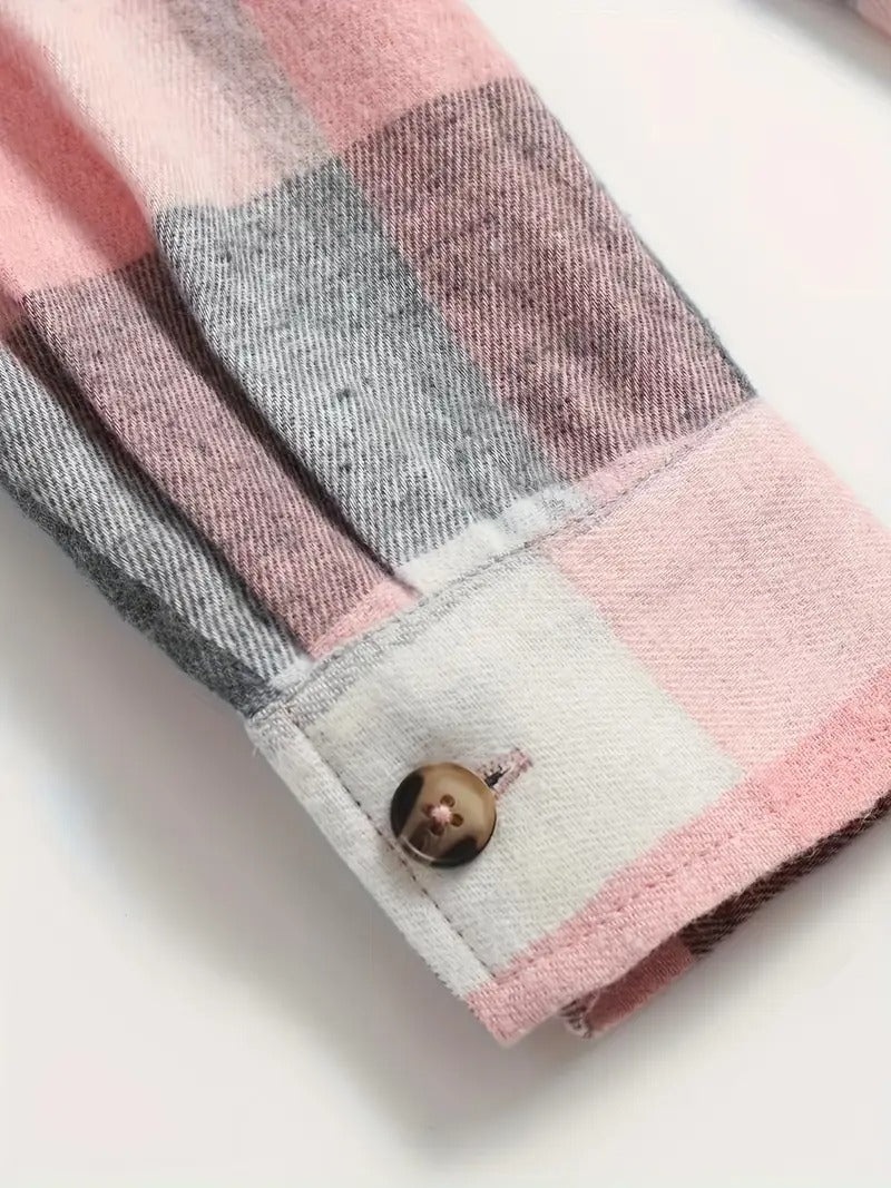 Somrig Rutigt Skjorta | Tillsammans mot bröstcancer