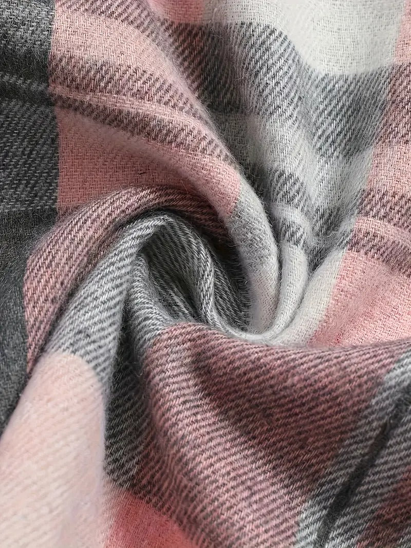 Somrig Rutigt Skjorta | Tillsammans mot bröstcancer