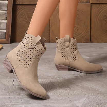 Niana™ – Mocka Ankelstövlar