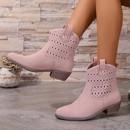 Niana™ – Mocka Ankelstövlar