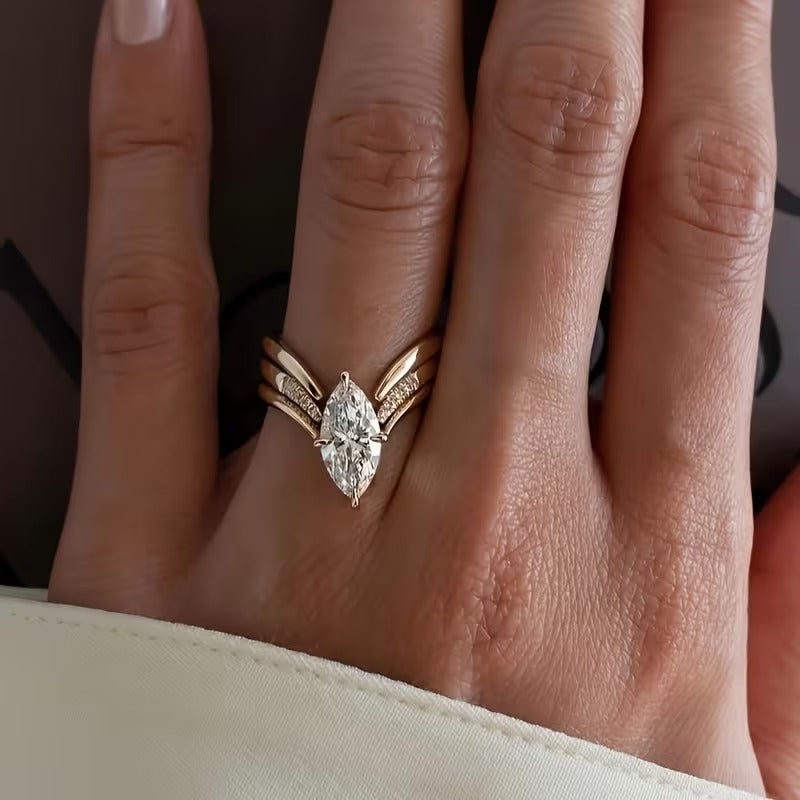 Elegant Dropp Ring | Tillsammans mot bröstcancer