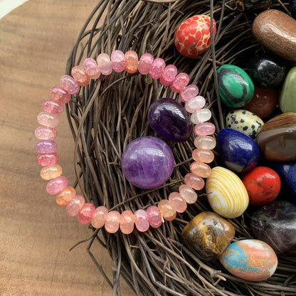 Mjuk Rosa Armband | Tillsammans mot bröstcancer